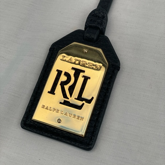 Lauren Ralph Lauren / Black and Gold Tag / LRL logo key fog - Picture 1 of 5